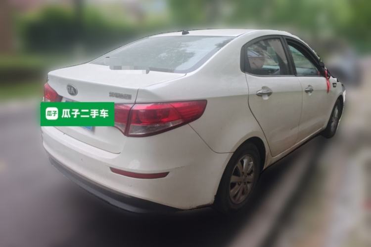 Used Kia K2 2015 Sedan 1.4L MT GLS Rear Right 45 Deg