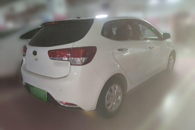 Used Kia K2 2015 Hatchback 1.4L AT GLS Cool Edition Rear Right 45 Deg