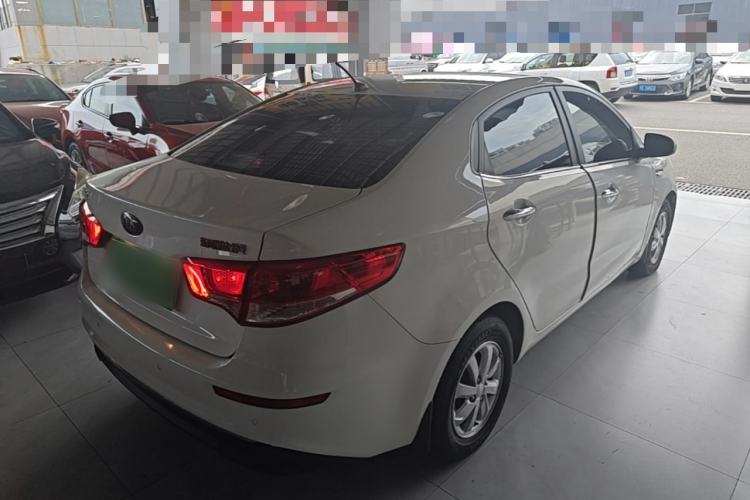 Used Kia K2 2015 Sedan 1.4L Automatic GLS Rear Right 45 Deg
