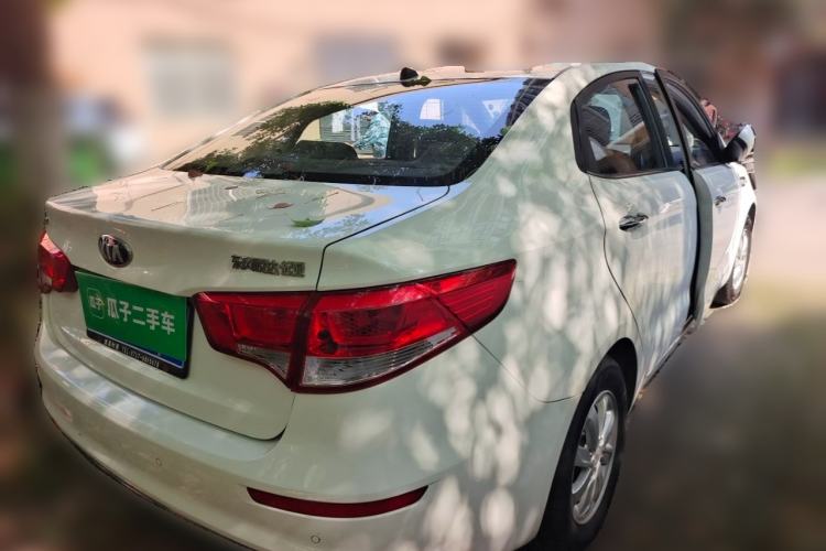 Used Kia K2 2015 Sedan 1.4L MT GLS Rear Right 45 Deg
