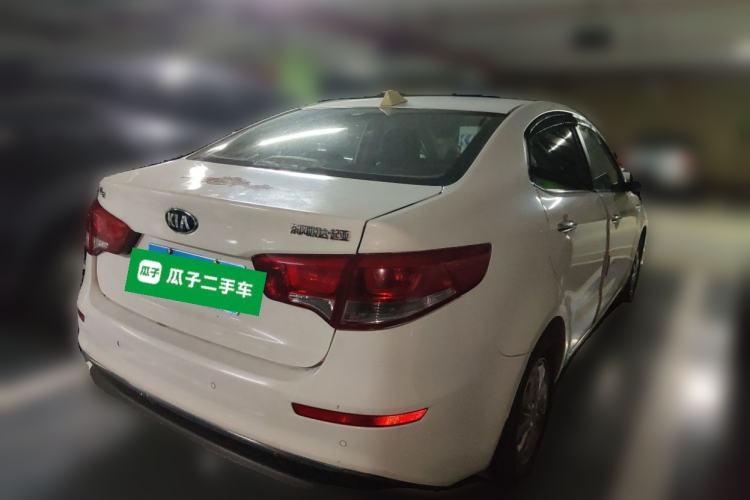 Used Kia K2 2015 Sedan 1.4L MT GLS Rear Right 45 Deg