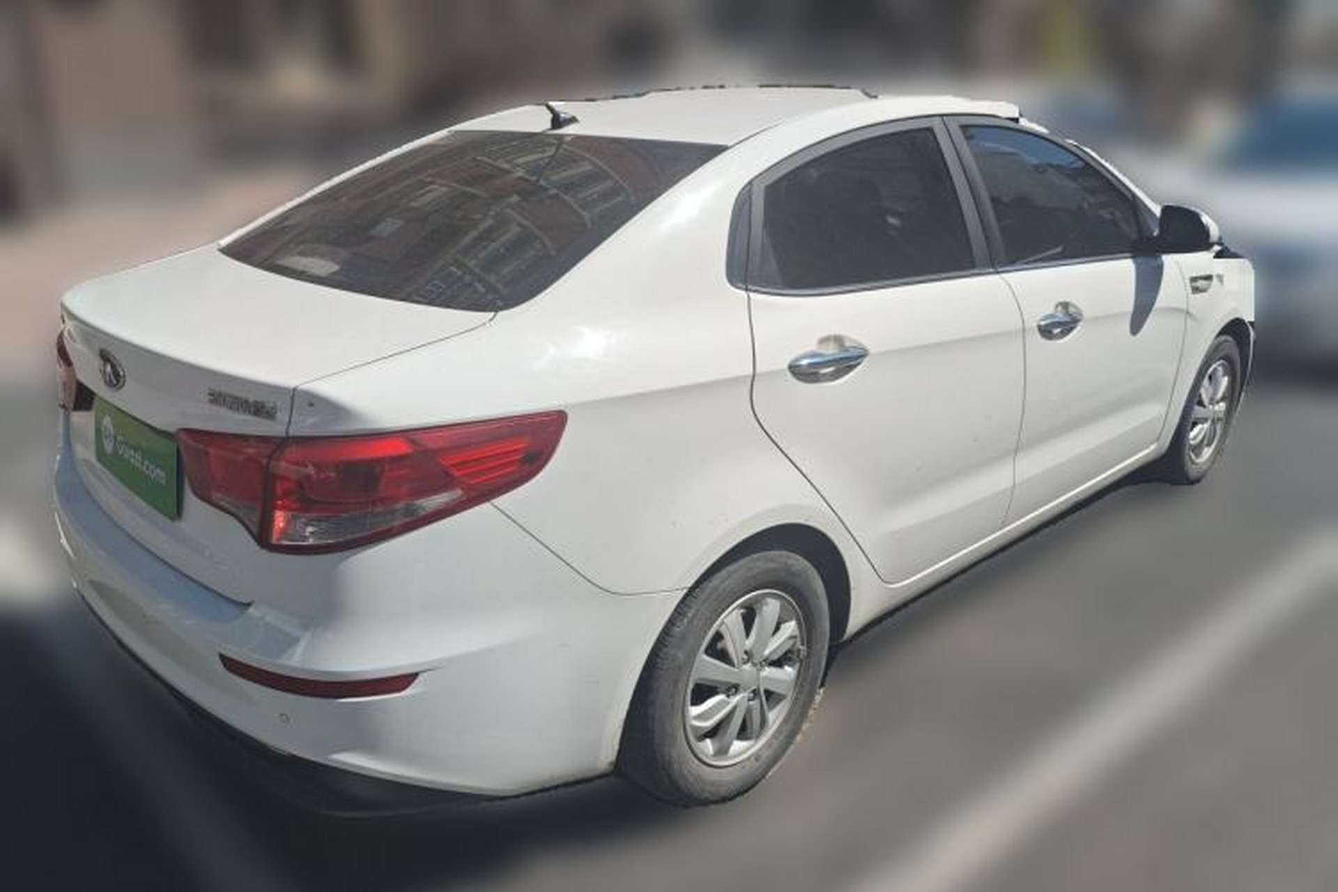 Used Kia K2 2015 Sedan 1.4L MT GLS Rear Right 45 Deg
