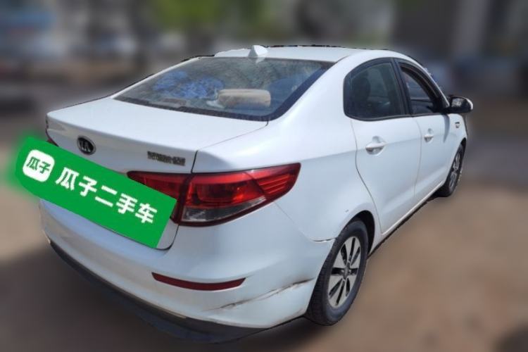 Used Kia K2 2015 Sedan 1.4L Automatic GLS Rear Right 45 Deg