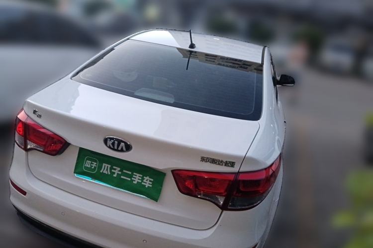 Used Kia K2 2015 Sedan 1.4L MT GLS Rear Right 45 Deg