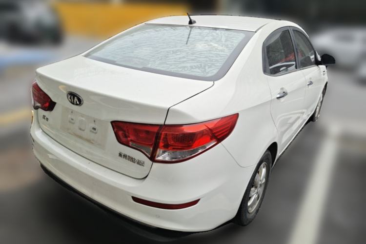 Used Kia K2 2015 Sedan 1.4L MT GLS Rear Right 45 Deg