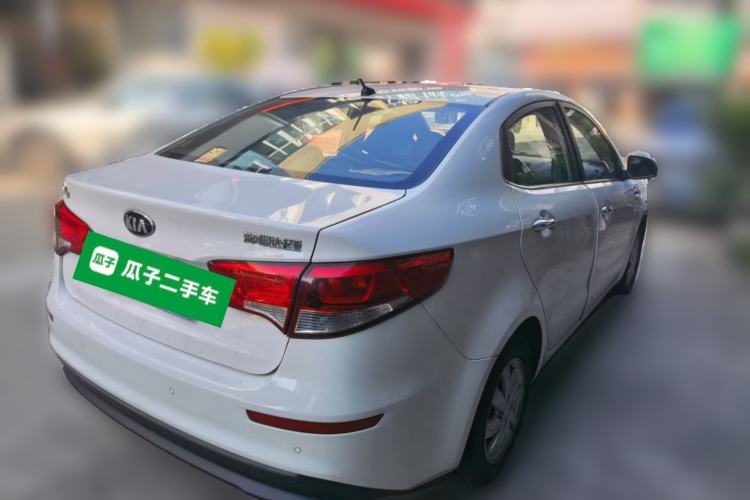 Used Kia K2 2015 Sedan 1.4L Automatic GLS Rear Right 45 Deg