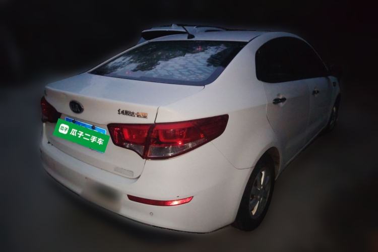 Used Kia K2 2015 Sedan 1.4L Automatic GLS Rear Right 45 Deg