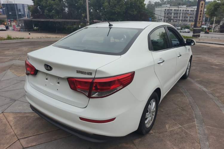 Used Kia K2 2015 Sedan 1.4L Automatic GLS Rear Right 45 Deg