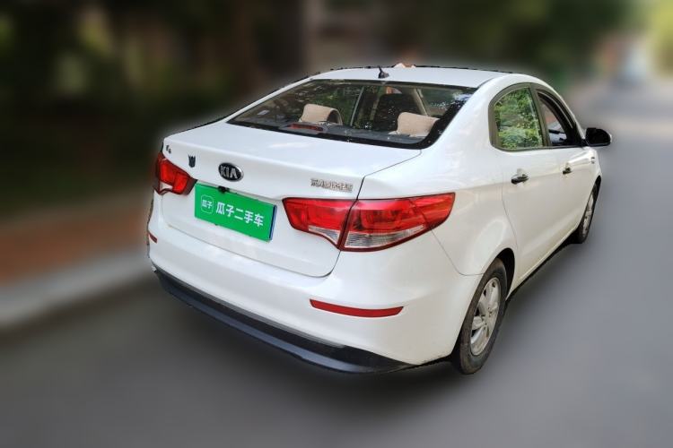 Used Kia K2 2015 Sedan 1.4L Automatic GLS Rear Right 45 Deg