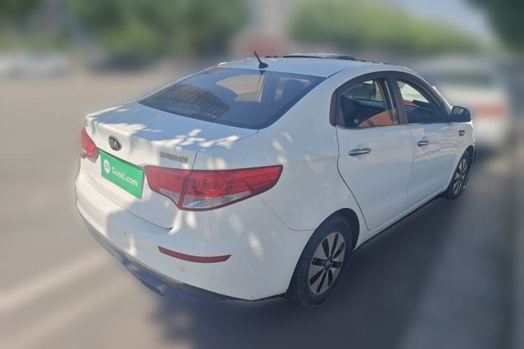 Used Kia K2 2015 Sedan 1.4L MT GLS Rear Right 45 Deg