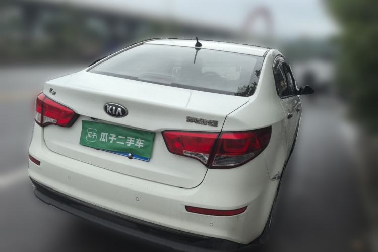 Used Kia K2 2015 Sedan 1.4L MT GLS Rear Right 45 Deg