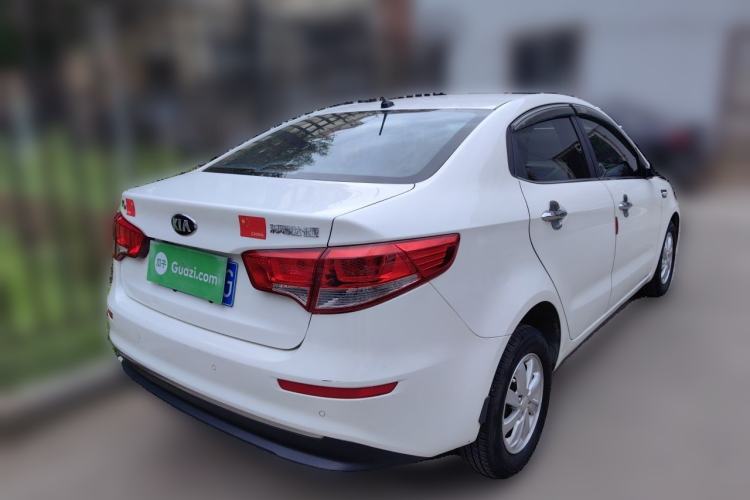 Used Kia K2 2015 Sedan 1.4L MT GLS Rear Right 45 Deg