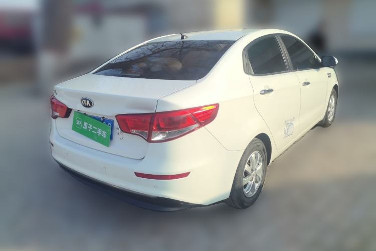 Used Kia K2 2015 Sedan 1.4L MT GLS Rear Right 45 Deg