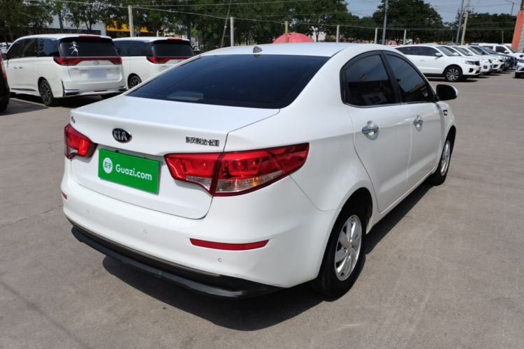 Used Kia K2 2015 Sedan 1.4L Automatic GLS Rear Right 45 Deg