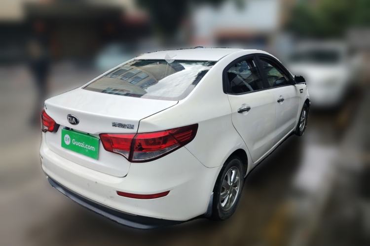 Used Kia K2 2015 Sedan 1.4L MT GLS Rear Right 45 Deg
