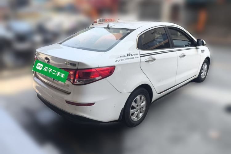 Used Kia K2 2015 Sedan 1.4L MT GLS Rear Right 45 Deg