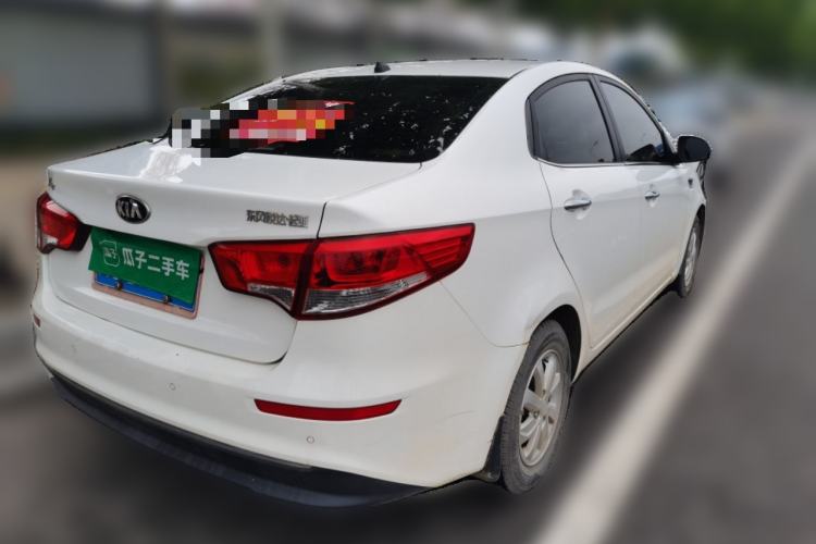 Used Kia K2 2015 Sedan 1.4L MT TOP Rear Right 45 Deg