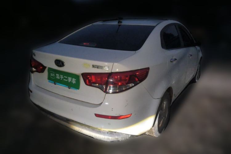 Used Kia K2 2015 Sedan 1.4L MT GLS Rear Right 45 Deg