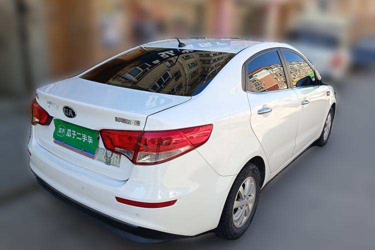 Used Kia K2 2015 Sedan 1.4L Automatic GLS Rear Right 45 Deg
