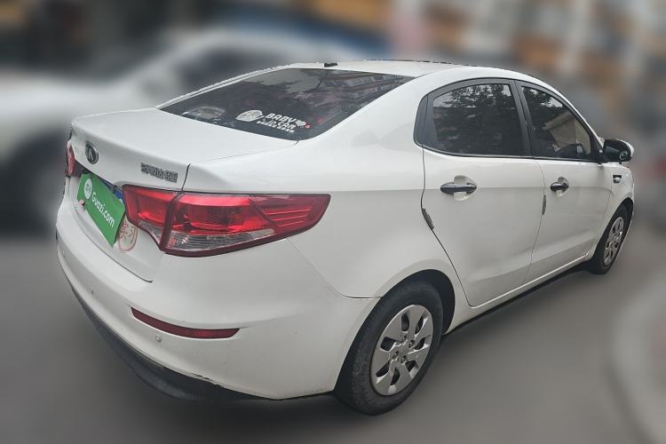 Used Kia K2 2015 Sedan 1.4L Automatic GLS Rear Right 45 Deg