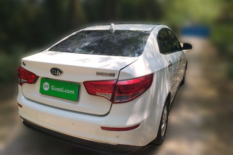 Used Kia K2 2015 Sedan 1.4L MT GLS Rear Right 45 Deg