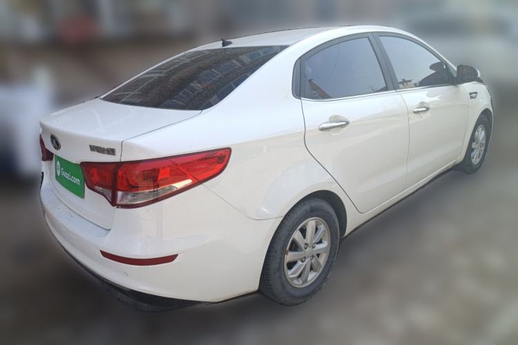 Used Kia K2 2015 Sedan 1.4L MT GLS Rear Right 45 Deg