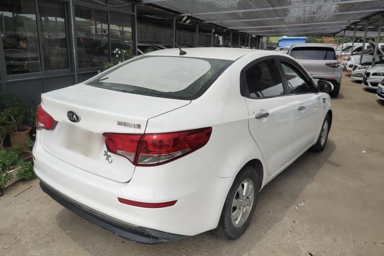 Used Kia K2 2015 Sedan 1.4L Automatic GLS Rear Right 45 Deg