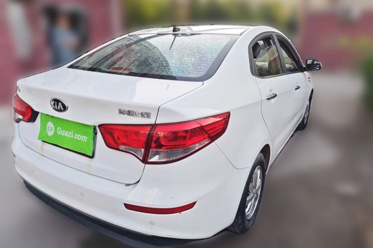 Used Kia K2 2015 Sedan 1.4L MT GLS Rear Right 45 Deg