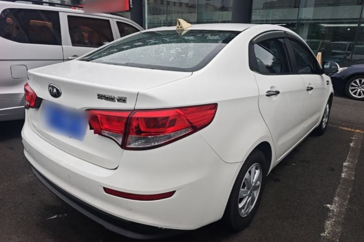 Used Kia K2 2015 Sedan 1.4L Automatic GLS Rear Right 45 Deg