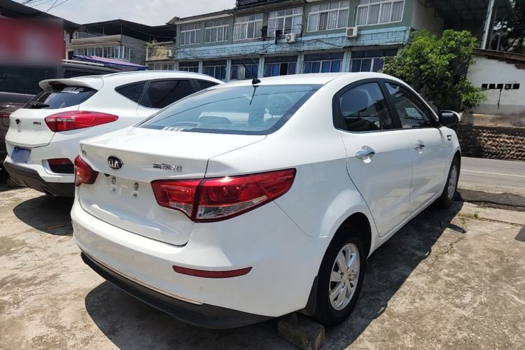 Used Kia K2 2015 Sedan 1.4L Automatic GLS Rear Right 45 Deg