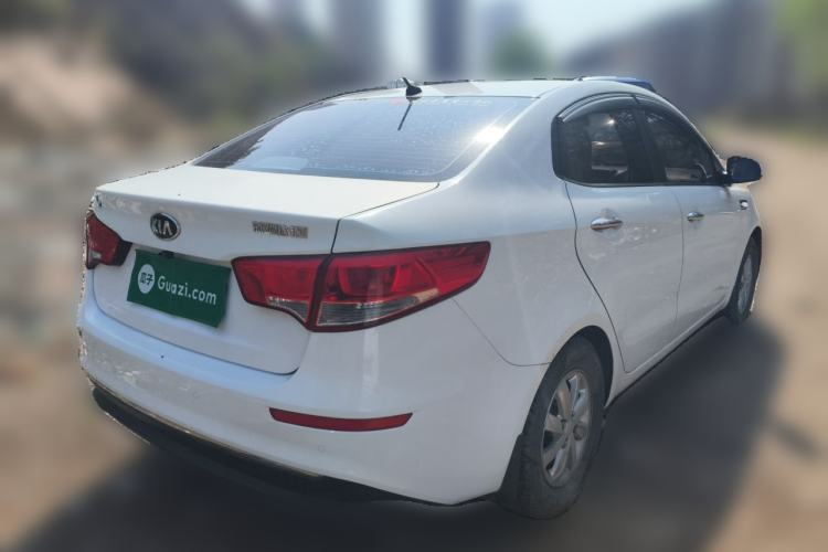Used Kia K2 2015 Sedan 1.4L MT GLS Rear Right 45 Deg