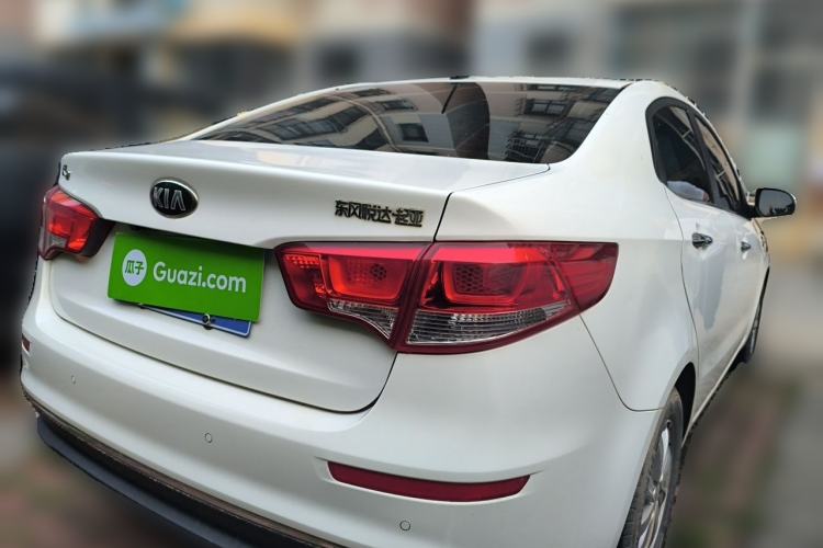 Used Kia K2 2015 Sedan 1.4L MT GLS Rear Right 45 Deg