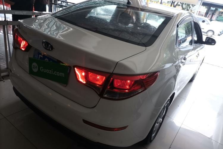 Used Kia K2 2015 Sedan 1.4L Automatic GLS Rear Right 45 Deg