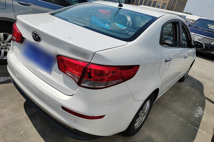 Used Kia K2 2015 Sedan 1.4L Automatic GLS Rear Right 45 Deg