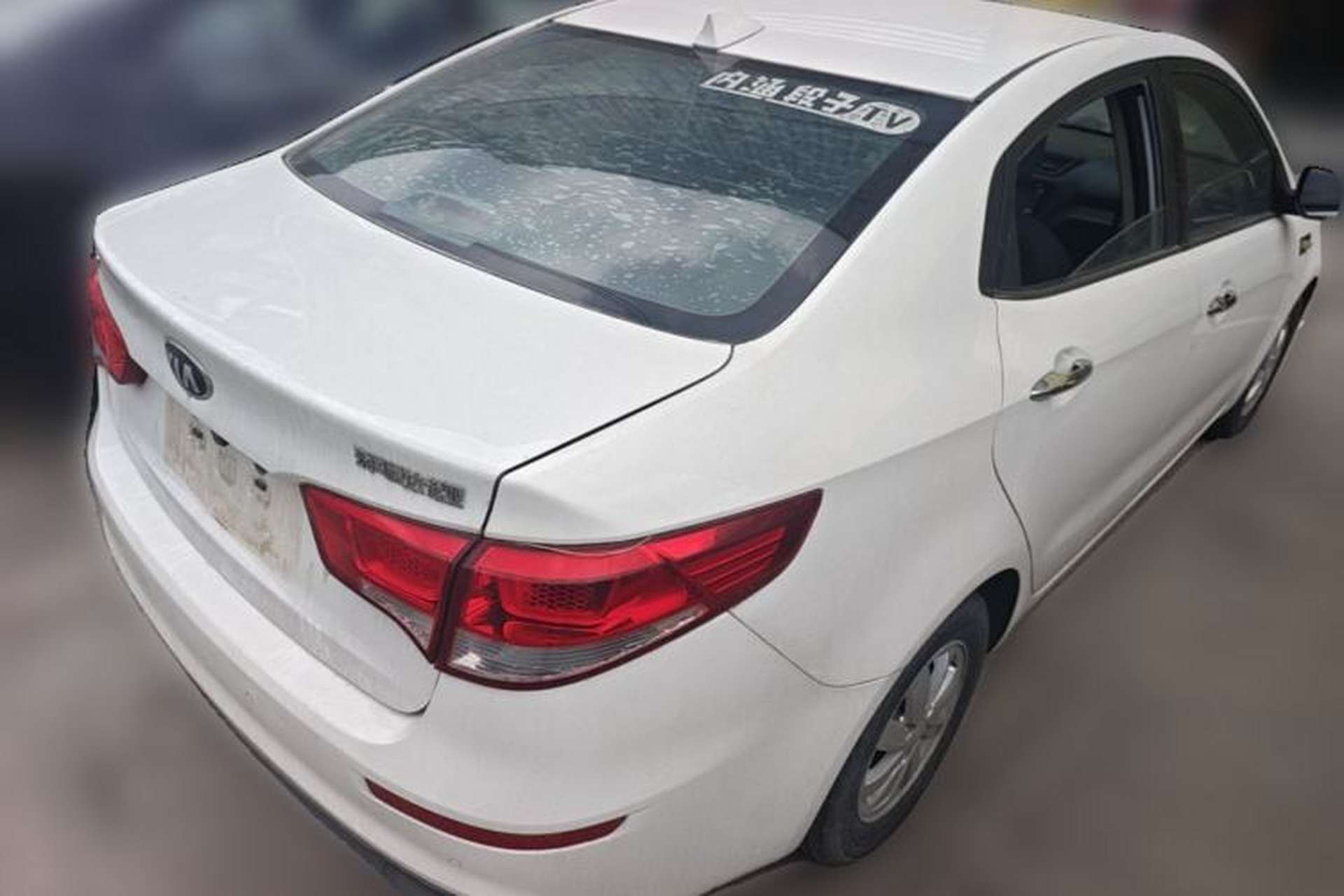 Used Kia K2 2015 Sedan 1.4L MT GLS Rear Right 45 Deg
