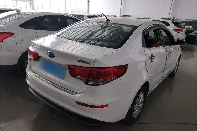 Used Kia K2 2015 Sedan 1.4L MT GLS Rear Right 45 Deg