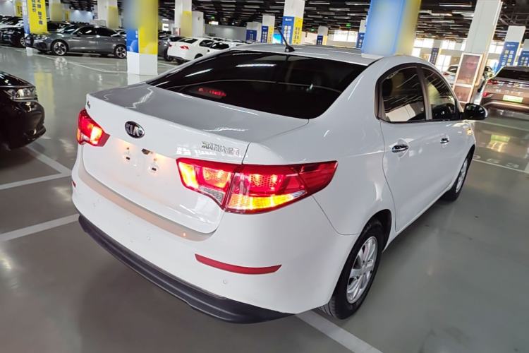 Used Kia K2 2015 Sedan 1.4L MT GLS Rear Right 45 Deg
