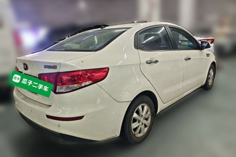 Used Kia K2 2015 Sedan 1.4L MT GLS Rear Right 45 Deg