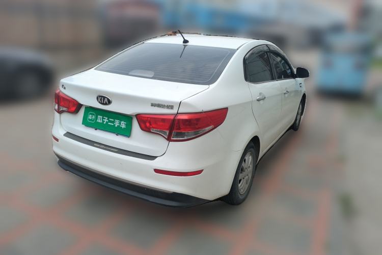 Used Kia K2 2015 Sedan 1.4L MT GLS Rear Right 45 Deg
