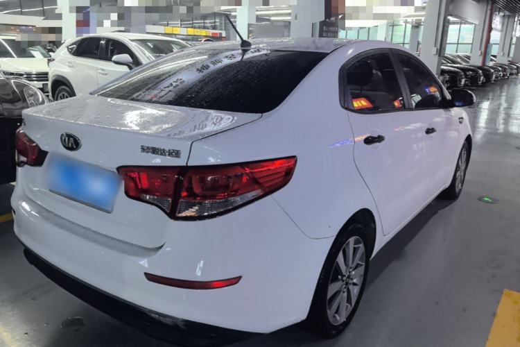 Used Kia K2 2015 Sedan 1.4L Automatic GLS Rear Right 45 Deg