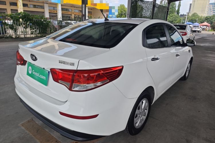 Used Kia K2 2015 Sedan 1.4L MT GLS Rear Right 45 Deg