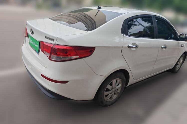 Used Kia K2 2015 Sedan 1.4L MT GLS Rear Right 45 Deg