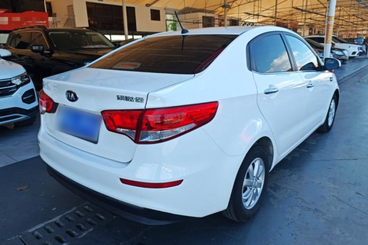 Used Kia K2 2015 Sedan 1.4L MT GLS Rear Right 45 Deg
