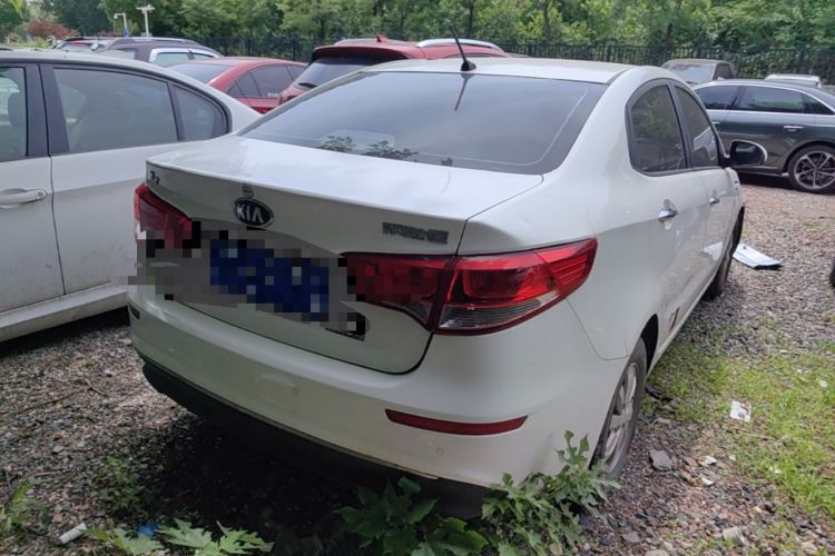Used Kia K2 2015 Sedan 1.4L Automatic GLS Rear Right 45 Deg