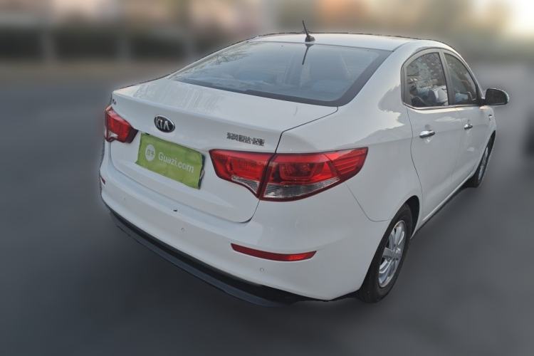 Used Kia K2 2015 Sedan 1.4L Automatic GLS Rear Right 45 Deg
