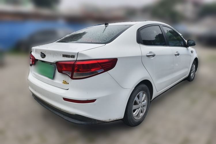 Used Kia K2 2015 Sedan 1.4L MT GLS Rear Right 45 Deg
