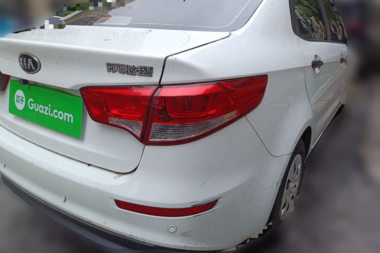 Used Kia K2 2015 Sedan 1.4L Automatic GLS Rear Right 45 Deg