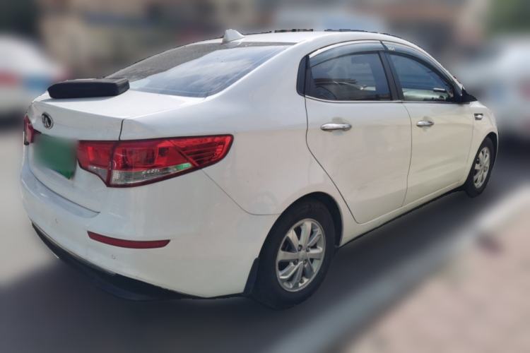 Used Kia K2 2015 Sedan 1.4L MT GLS Rear Right 45 Deg