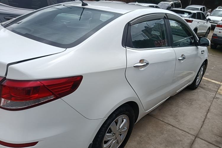 Used Kia K2 2015 Sedan 1.4L MT GLS Rear Right 45 Deg