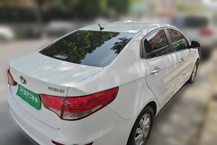 Used Kia K2 2015 Sedan 1.4L Automatic GLS Rear Right 45 Deg